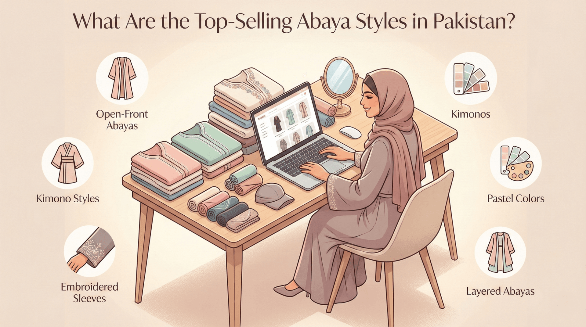 What Are the Top-Selling Abaya Styles in Pakistan?