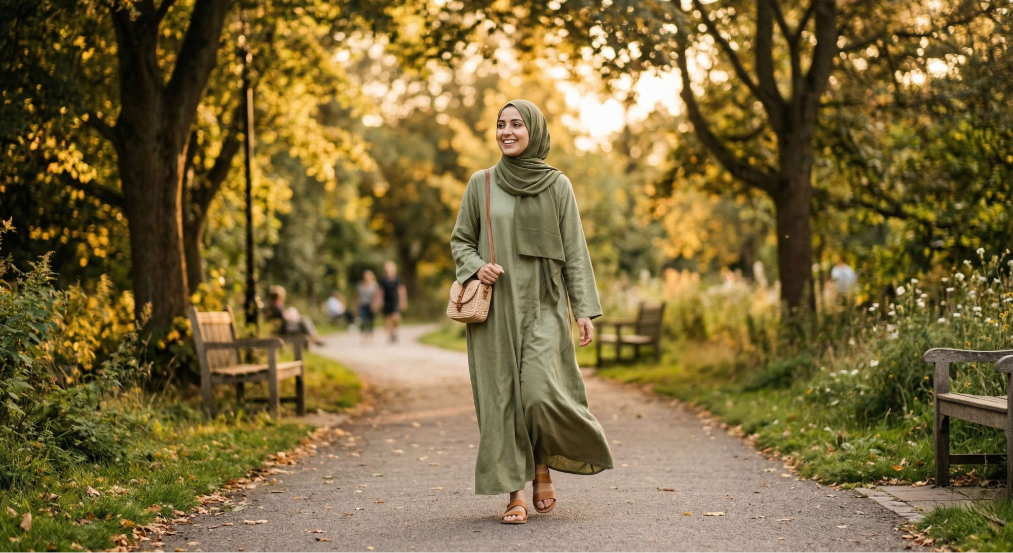 Comfortable cotton abaya for stylish and modest wear